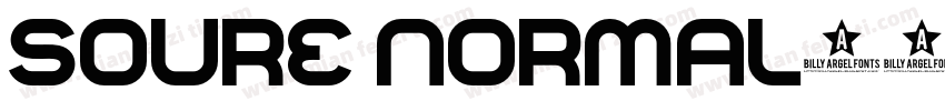 Soure Normal字体转换